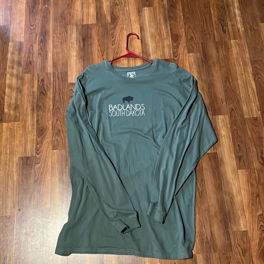 Badlands South Dakota long sleeve t-shirt